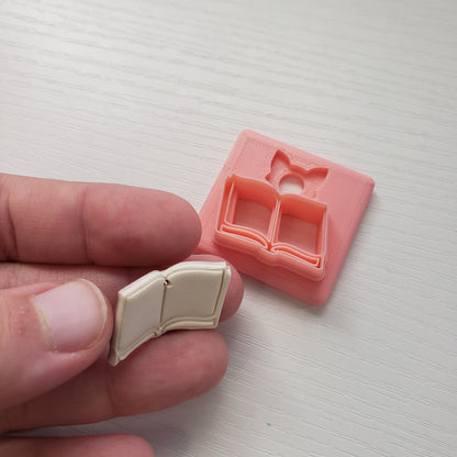 Open Book Clay Cutter - STL AND 3MF Digital File Download **Commercial License Included**