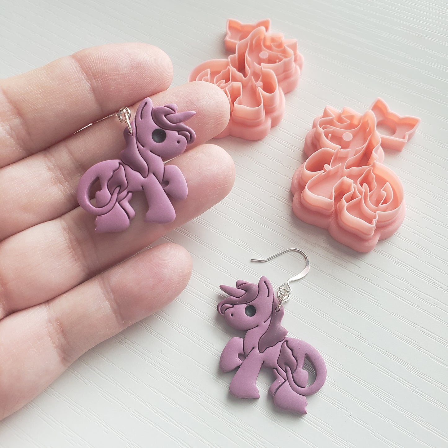 Unicorn Clay Cutter - STL AND 3MF Digital File Download **Commercial License Included**