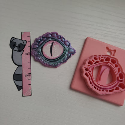 Dragon Eye Clay Cutter - STL AND 3MF Digital File Download **Commercial License Included**