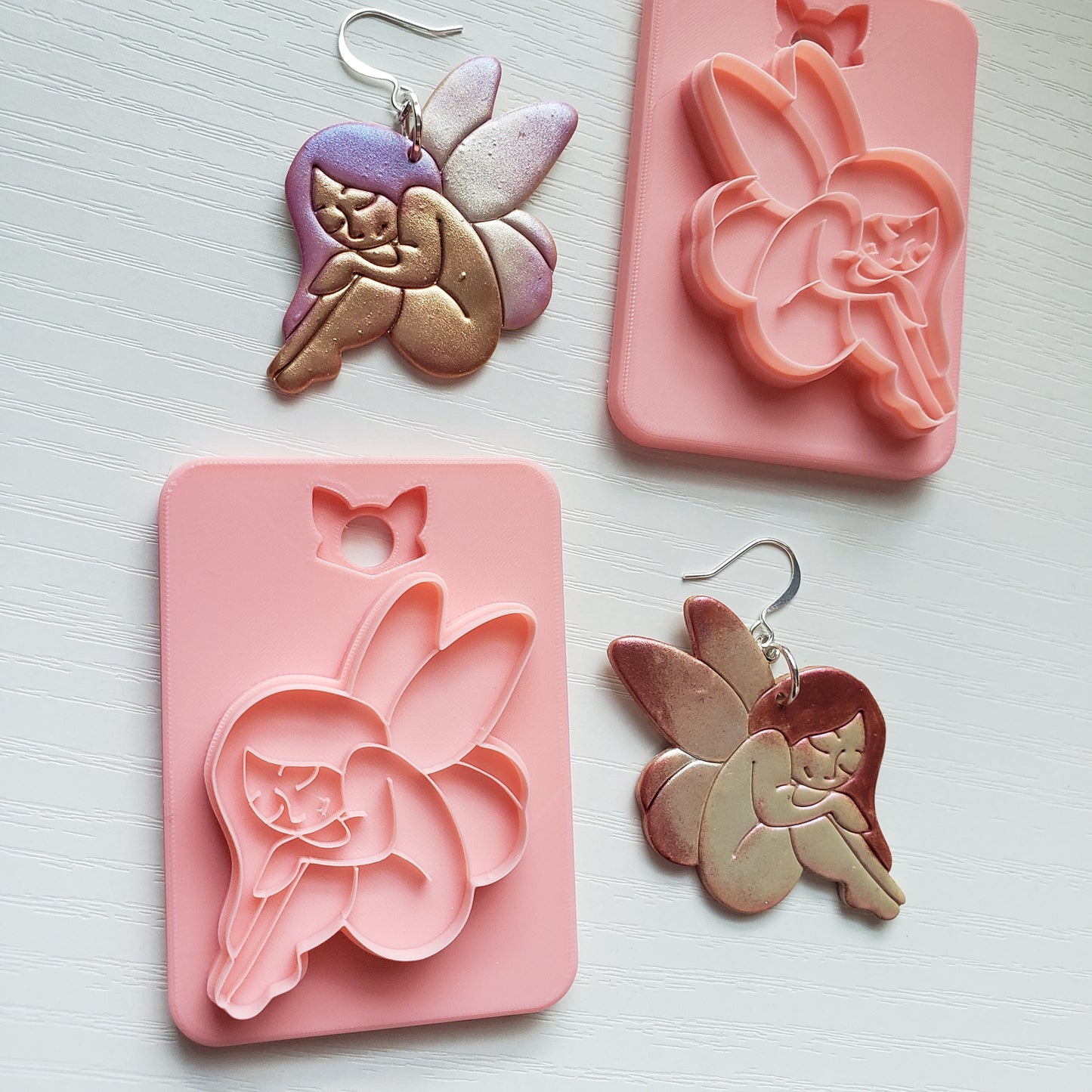 Fairy Clay Cutter - STL AND 3MF Digital File Download **Commercial License Included**