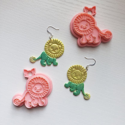 Dandy Lion Clay Cutter - STL AND 3MF Digital File Download **Commercial License Included**