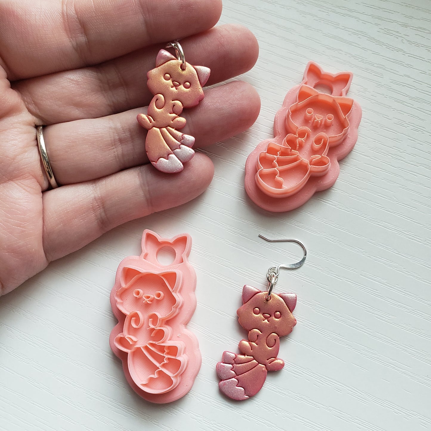 Kitsune Clay Cutter - STL AND 3MF Digital File Download **Commercial License Included**