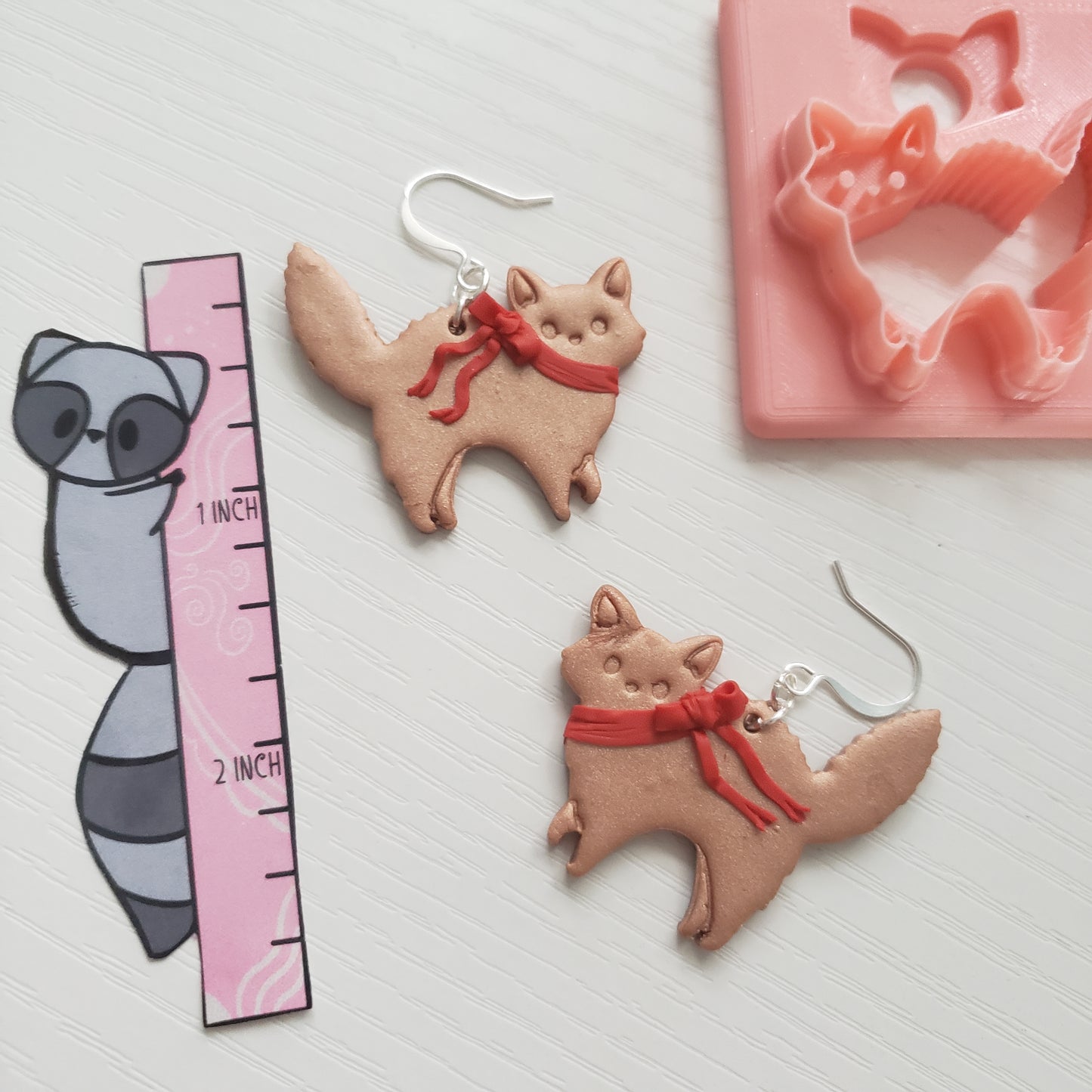 Scaredy Cat Clay Cutter - STL AND 3MF Digital File Download **Commercial License Included**