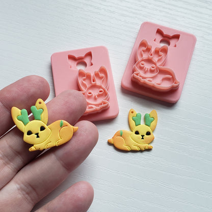 Jackalope Clay Cutter - STL AND 3MF Digital File Download **Commercial License Included**