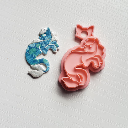 Pretty Kelpie Clay Cutter - STL AND 3MF Digital File Download **Commercial License Included**