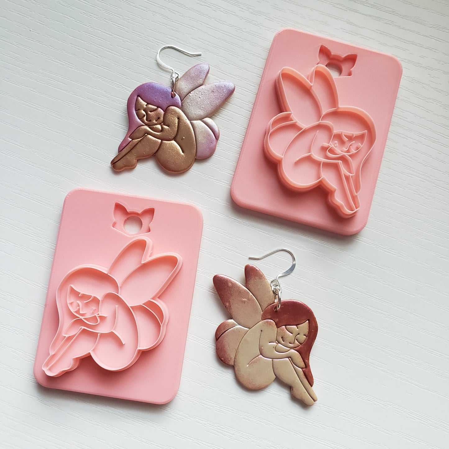 Fairy Clay Cutter - STL AND 3MF Digital File Download **Commercial License Included**