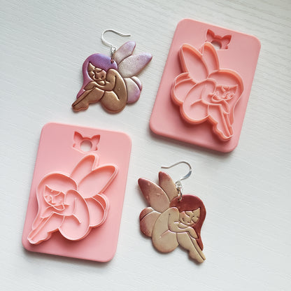 Fairy Clay Cutter - STL AND 3MF Digital File Download **Commercial License Included**