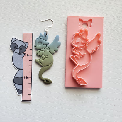 Big Dragon Clay Cutter - STL AND 3MF Digital File Download  **Commercial License Included**