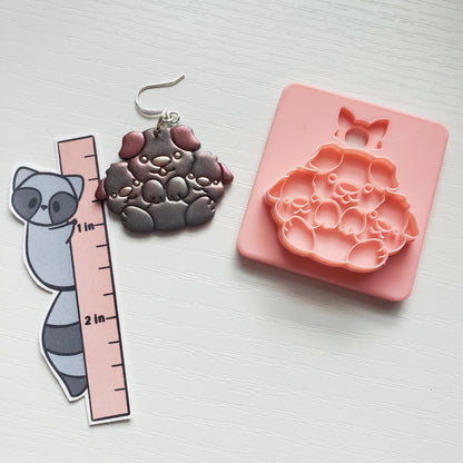 Cerberus Clay Cutter - STL AND 3MF Digital File Download **Commercial License Included**