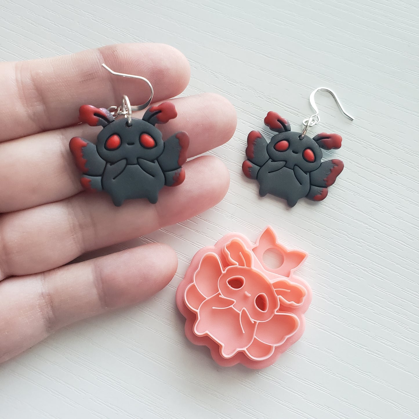 Small Mothman Clay Cutter - STL AND 3MF Digital File Download **Commercial License Included**