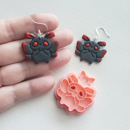 Small Mothman Clay Cutter - STL AND 3MF Digital File Download **Commercial License Included**