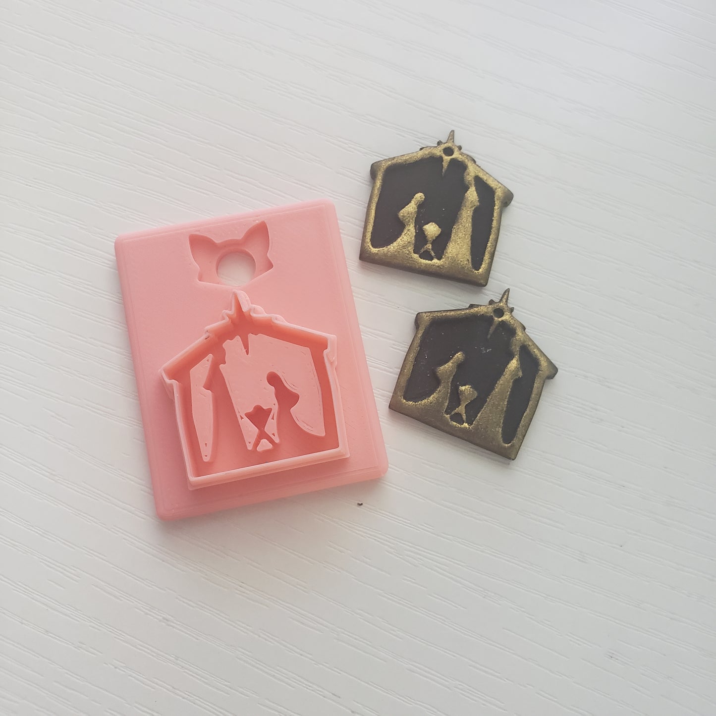 Nativity Clay Cutter - STL AND 3MF Digital File Download **Commercial License Included**