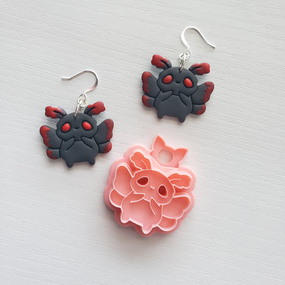 Small Mothman Clay Cutter - STL AND 3MF Digital File Download **Commercial License Included**