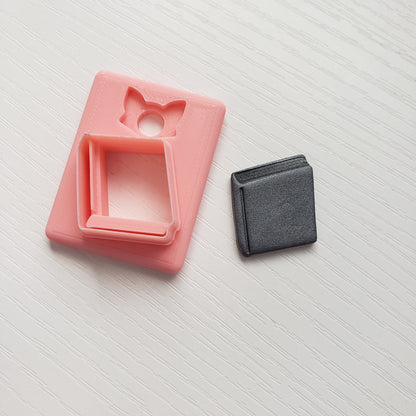 Closed Book Clay Cutter - STL AND 3MF Digital File Download **Commercial License Included**