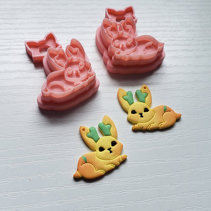 Jackalope Clay Cutter - STL AND 3MF Digital File Download **Commercial License Included**