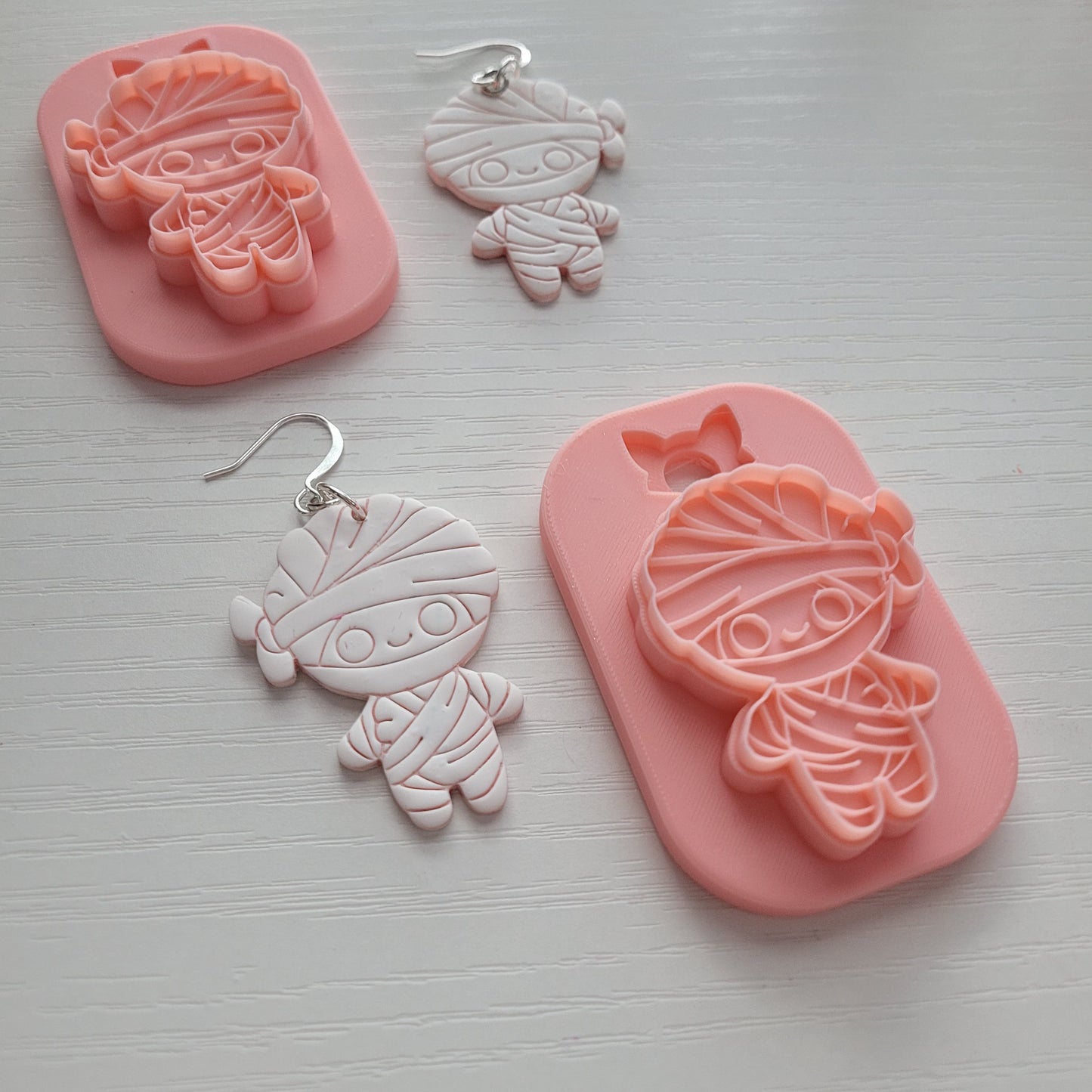 Mummy Clay Cutter - STL AND 3MF Digital File Download  **Commercial License Included**