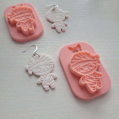 Mummy Clay Cutter - STL AND 3MF Digital File Download  **Commercial License Included**