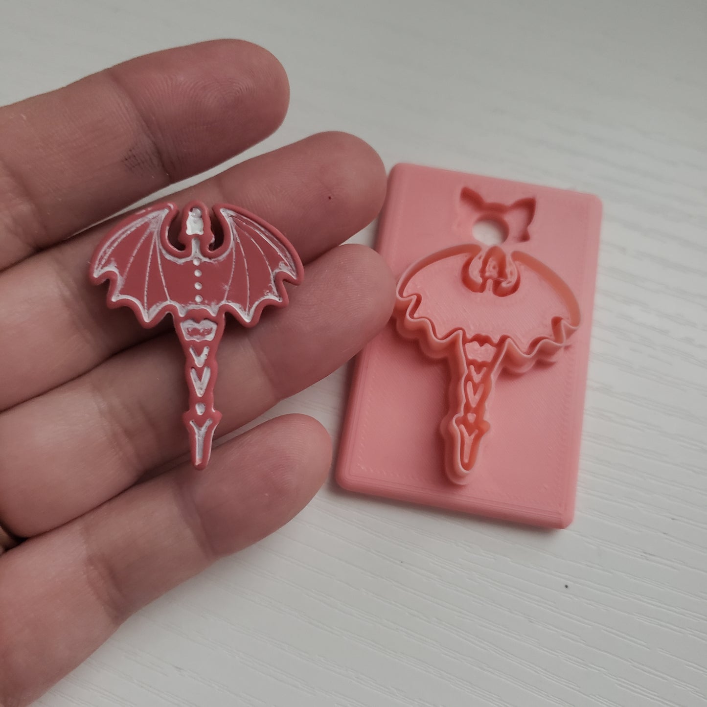 Embossed Dragon Clay Cutter - STL AND 3MF Digital File Download **Commercial License Included**