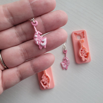 Small Skeleton Possum Clay Cutter - STL AND 3MF Digital File Download **Commercial License Included**