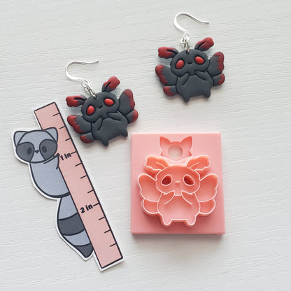 Small Mothman Clay Cutter - STL AND 3MF Digital File Download **Commercial License Included**