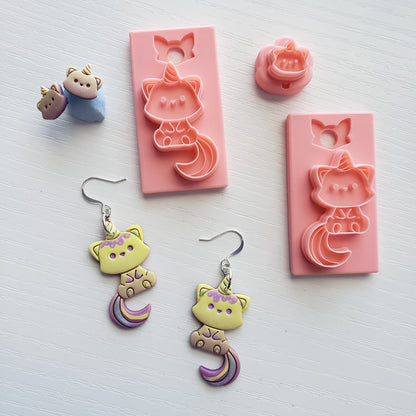 Unikitty Clay Cutter - STL AND 3MF Digital File Download **Commercial License Included**