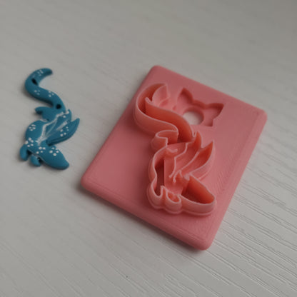 Playful Dragon Clay Cutter - STL AND 3MF Digital File Download **Commercial License Included**