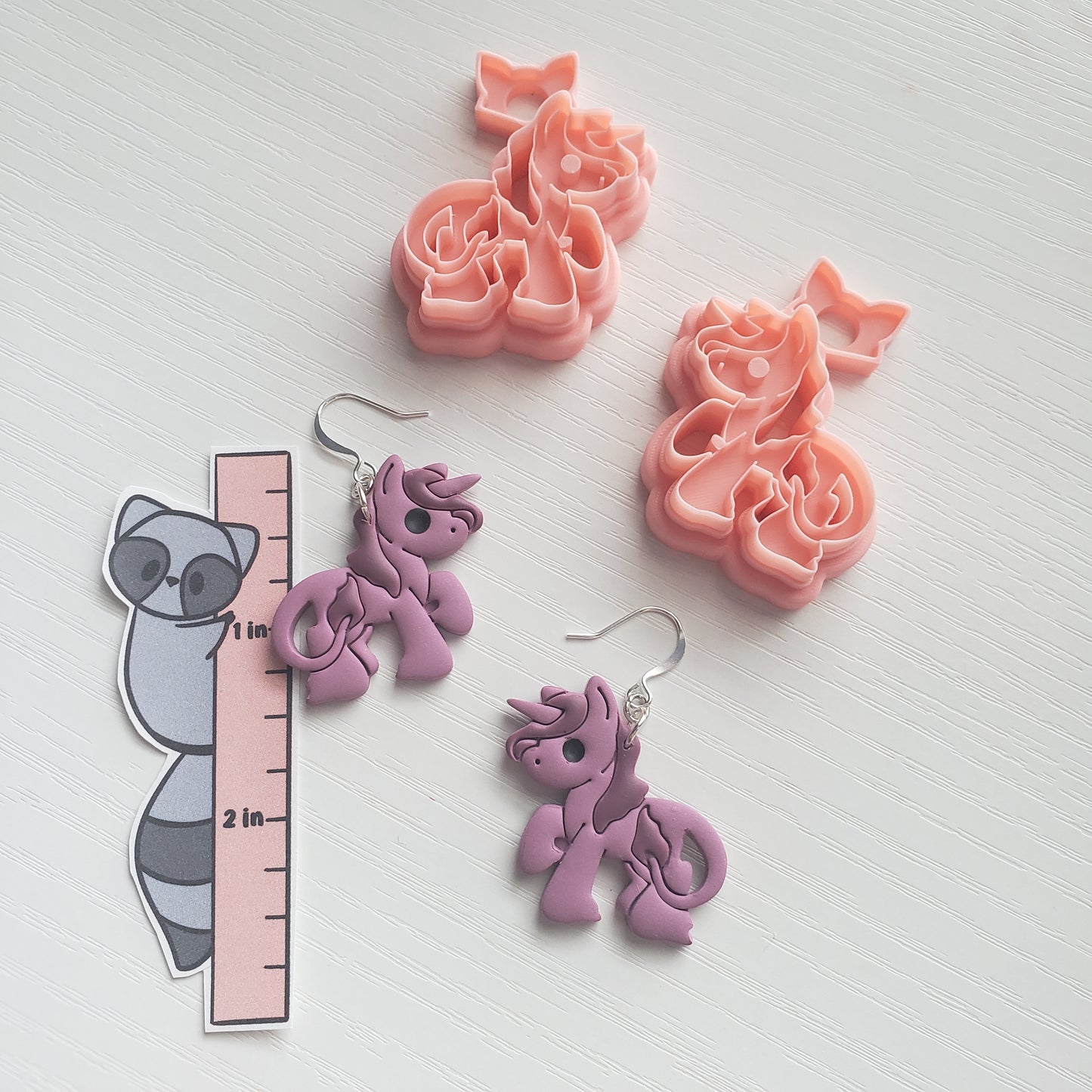 Unicorn Clay Cutter - STL AND 3MF Digital File Download **Commercial License Included**