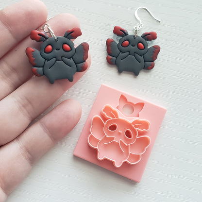 Small Mothman Clay Cutter - STL AND 3MF Digital File Download **Commercial License Included**