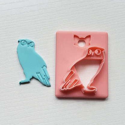 Owl Clay Cutter - STL AND 3MF Digital File Download **Commercial License Included**