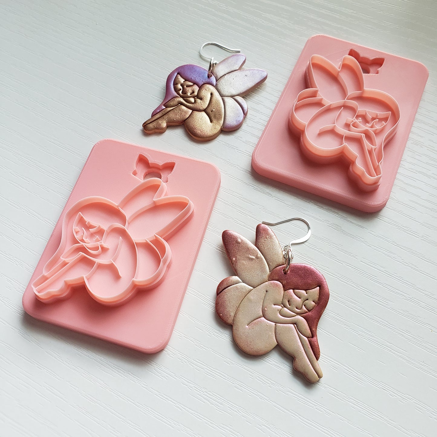 Fairy Clay Cutter - STL AND 3MF Digital File Download **Commercial License Included**