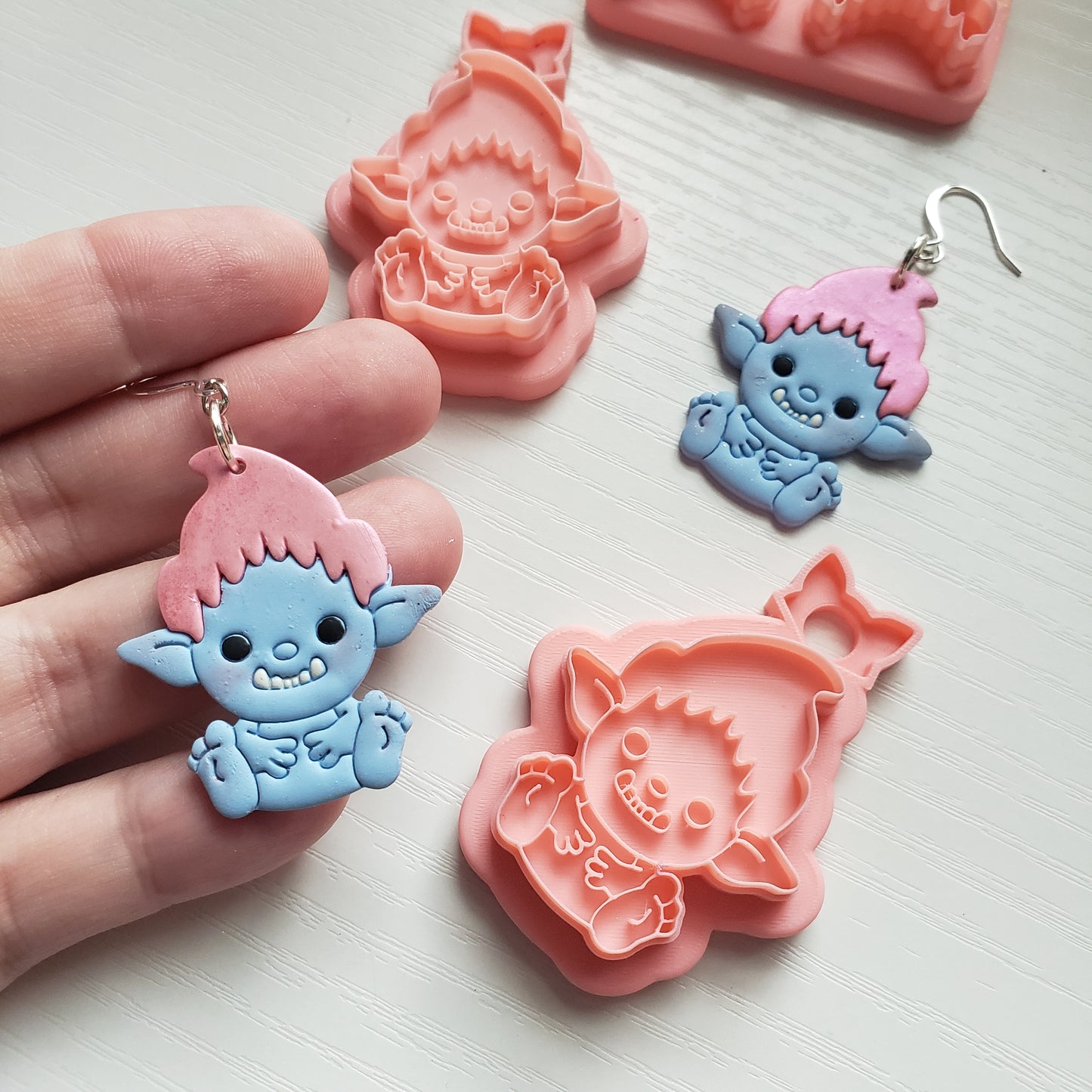 Troll Clay Cutter - STL AND 3MF Digital File Download **Commercial License Included**