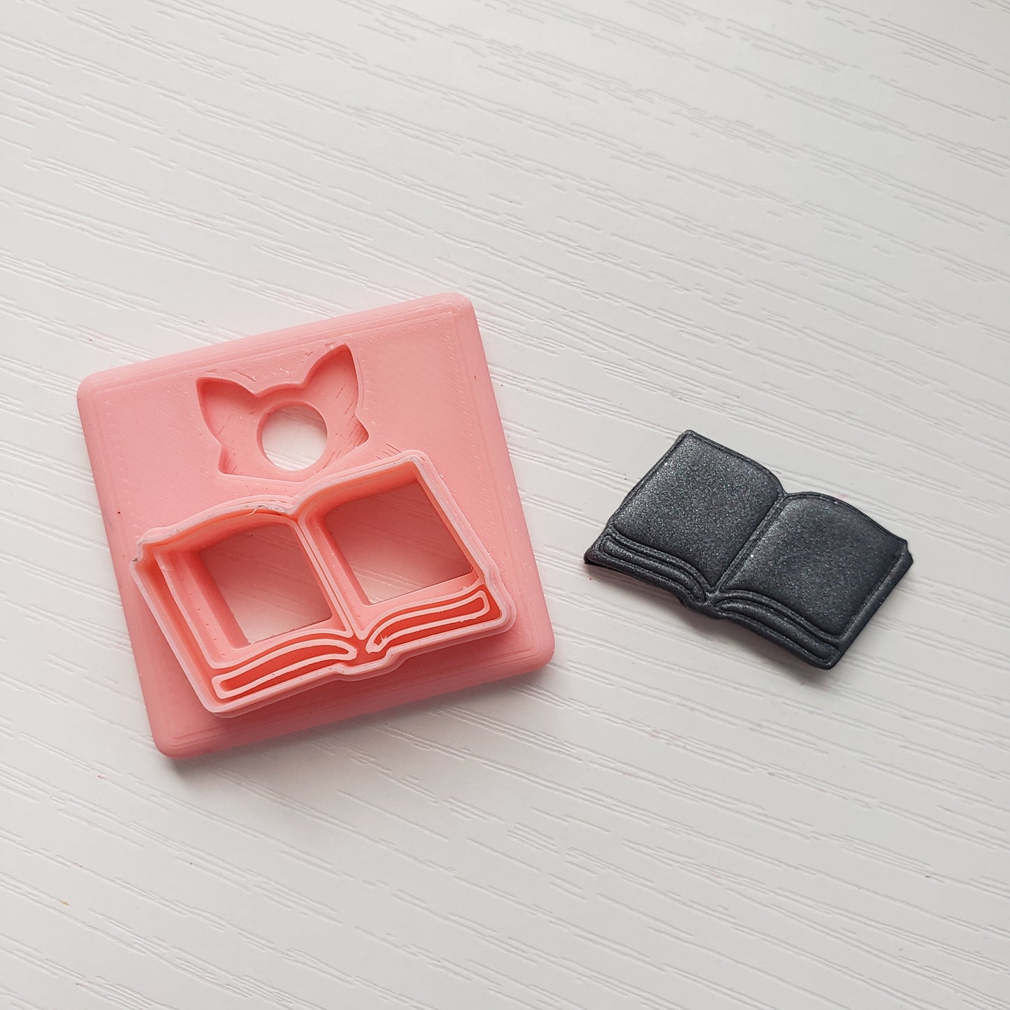 Open Book Clay Cutter - STL AND 3MF Digital File Download **Commercial License Included**