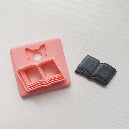 Open Book Clay Cutter - STL AND 3MF Digital File Download **Commercial License Included**