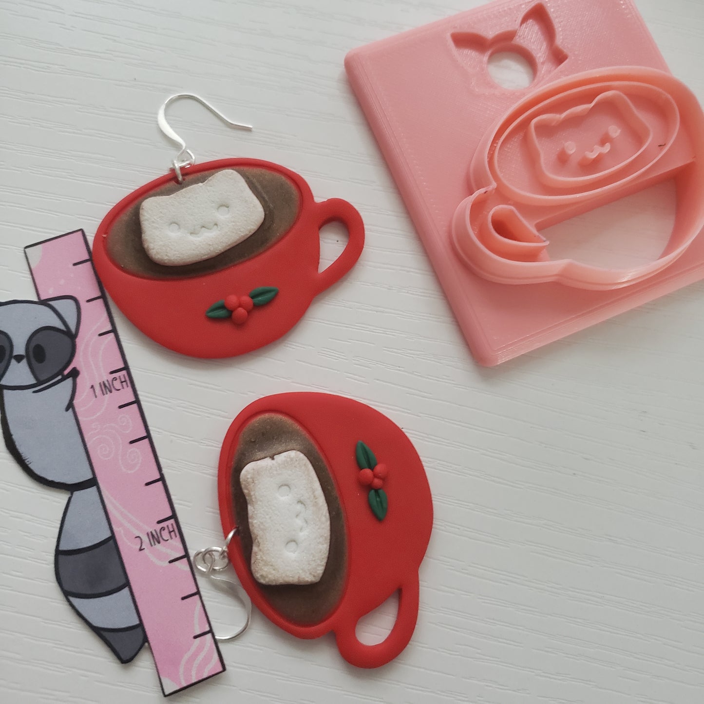 Catpuccino Clay Cutter - STL AND 3MF Digital File Download **Commercial License Included**