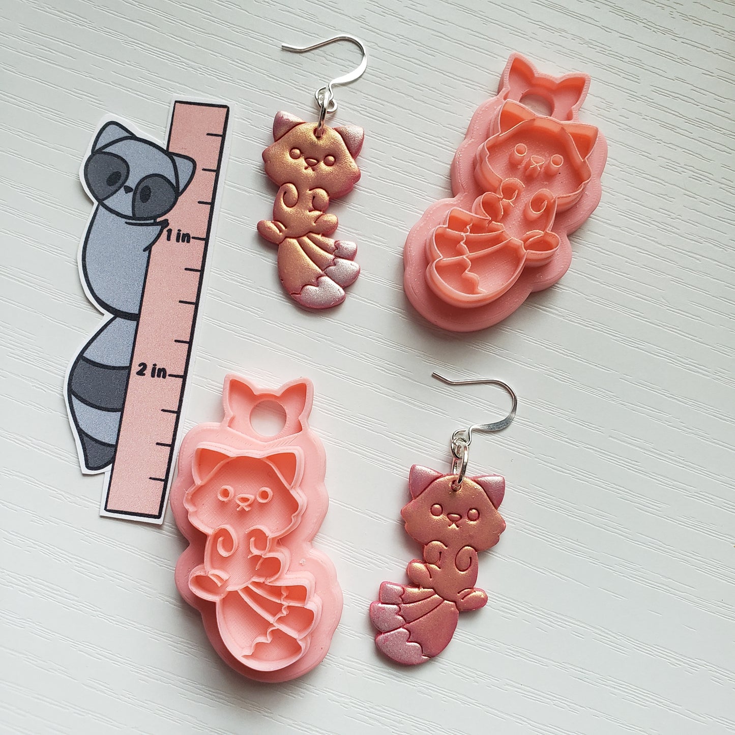 Kitsune Clay Cutter - STL AND 3MF Digital File Download **Commercial License Included**