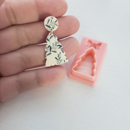 8 Brand Christmas Tree Clay Cutter - STL AND 3MF Digital File Download **Commercial License Included**