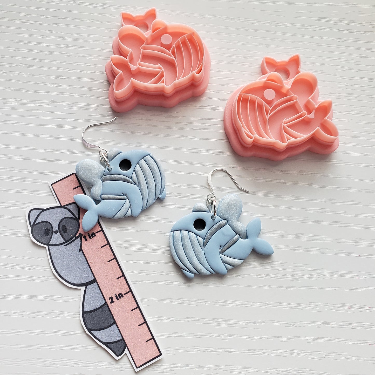 Wannabe Sky Whale Clay Cutter - STL AND 3MF Digital File Download **Commercial License Included**