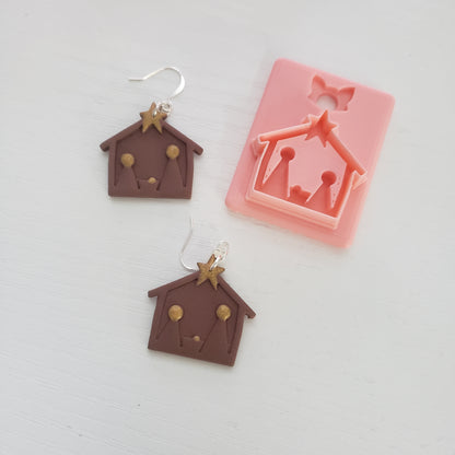 Simple Nativity Clay Cutter - STL AND 3MF Digital File Download **Commercial License Included**