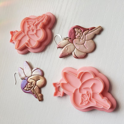 Fairy Clay Cutter - STL AND 3MF Digital File Download **Commercial License Included**