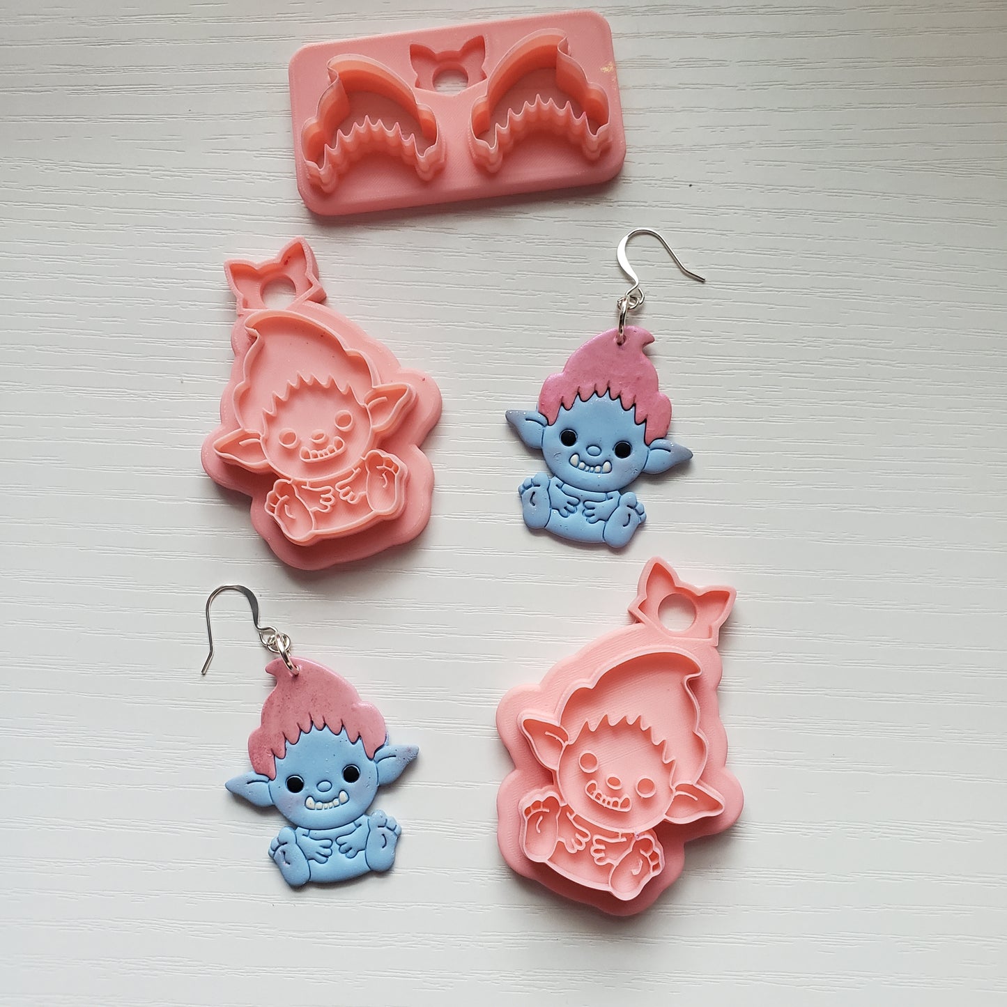 Troll Clay Cutter - STL AND 3MF Digital File Download **Commercial License Included**