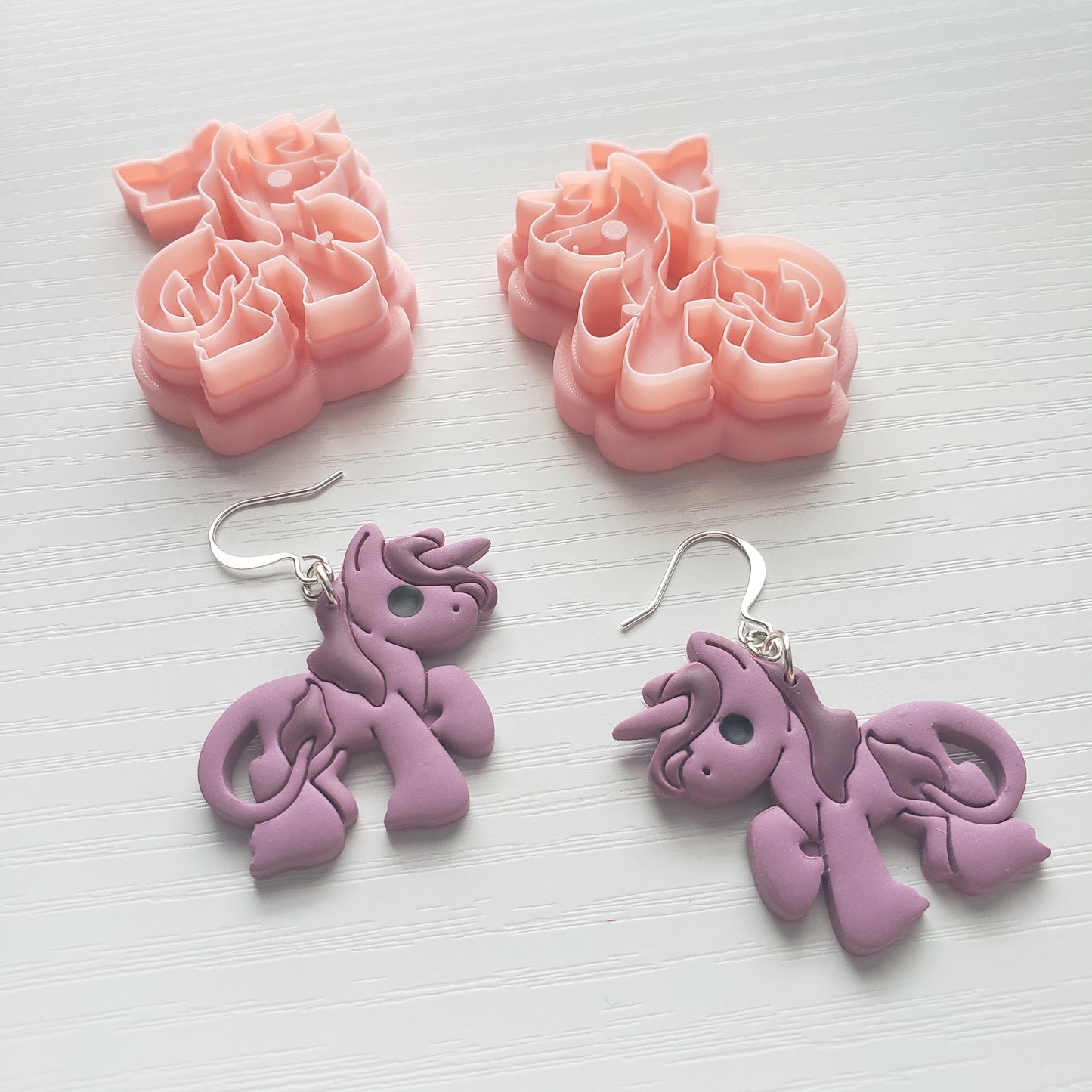 Unicorn Clay Cutter - STL AND 3MF Digital File Download **Commercial License Included**