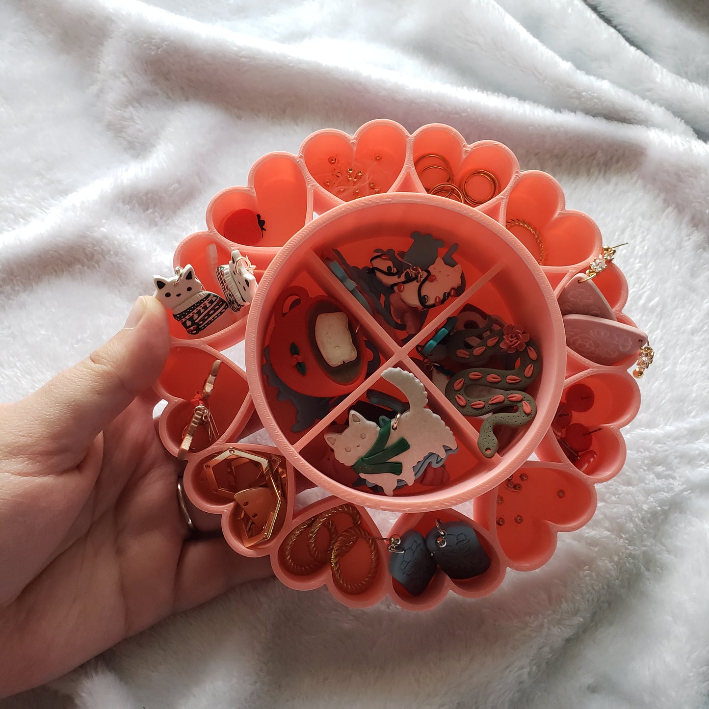 Heart Organizer- STL AND 3MF Digital File Download **Commercial License Included**