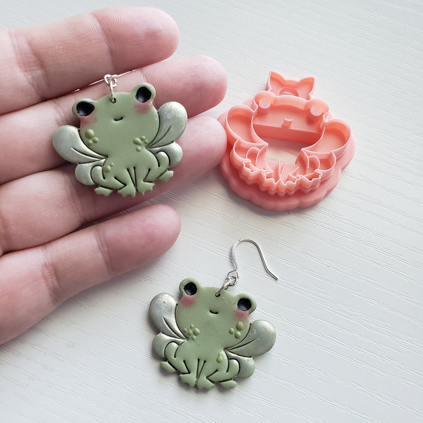 Fairy Frog Clay Cutter - STL AND 3MF Digital File Download **Commercial License Included**