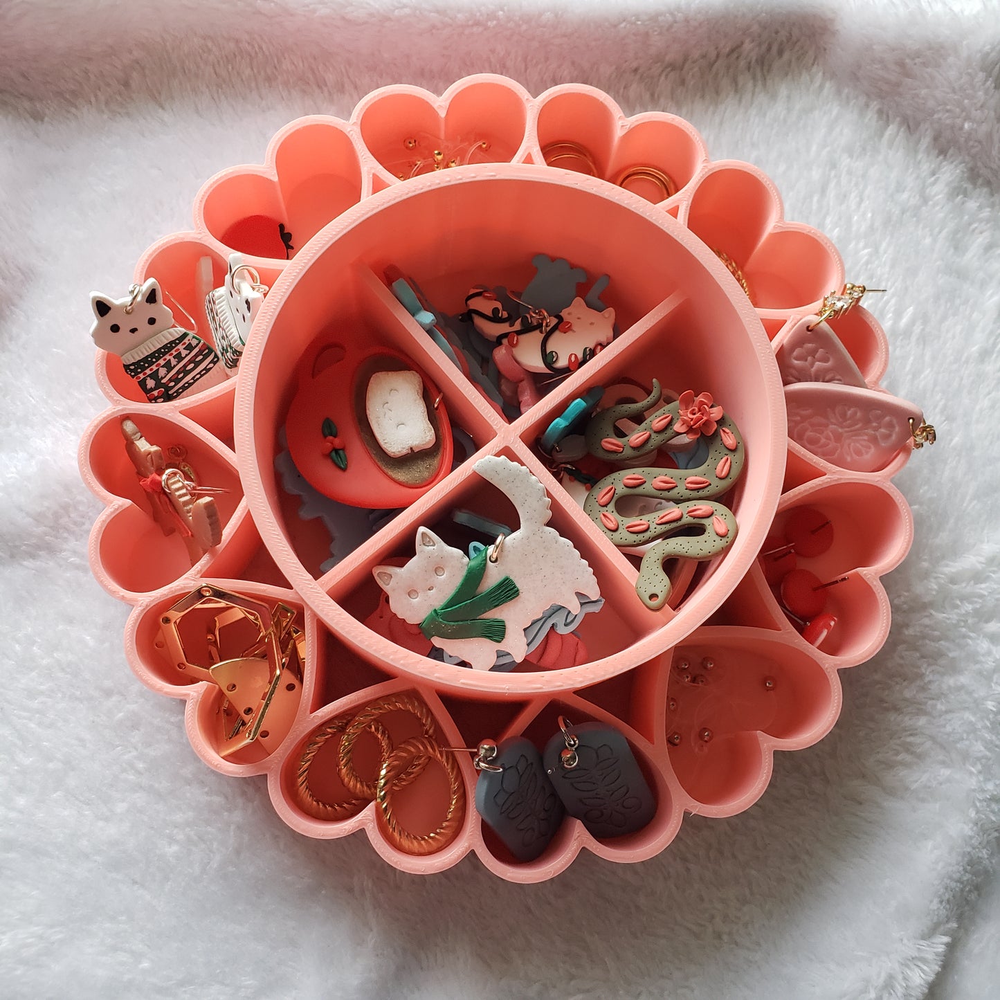 Heart Organizer- STL AND 3MF Digital File Download **Commercial License Included**