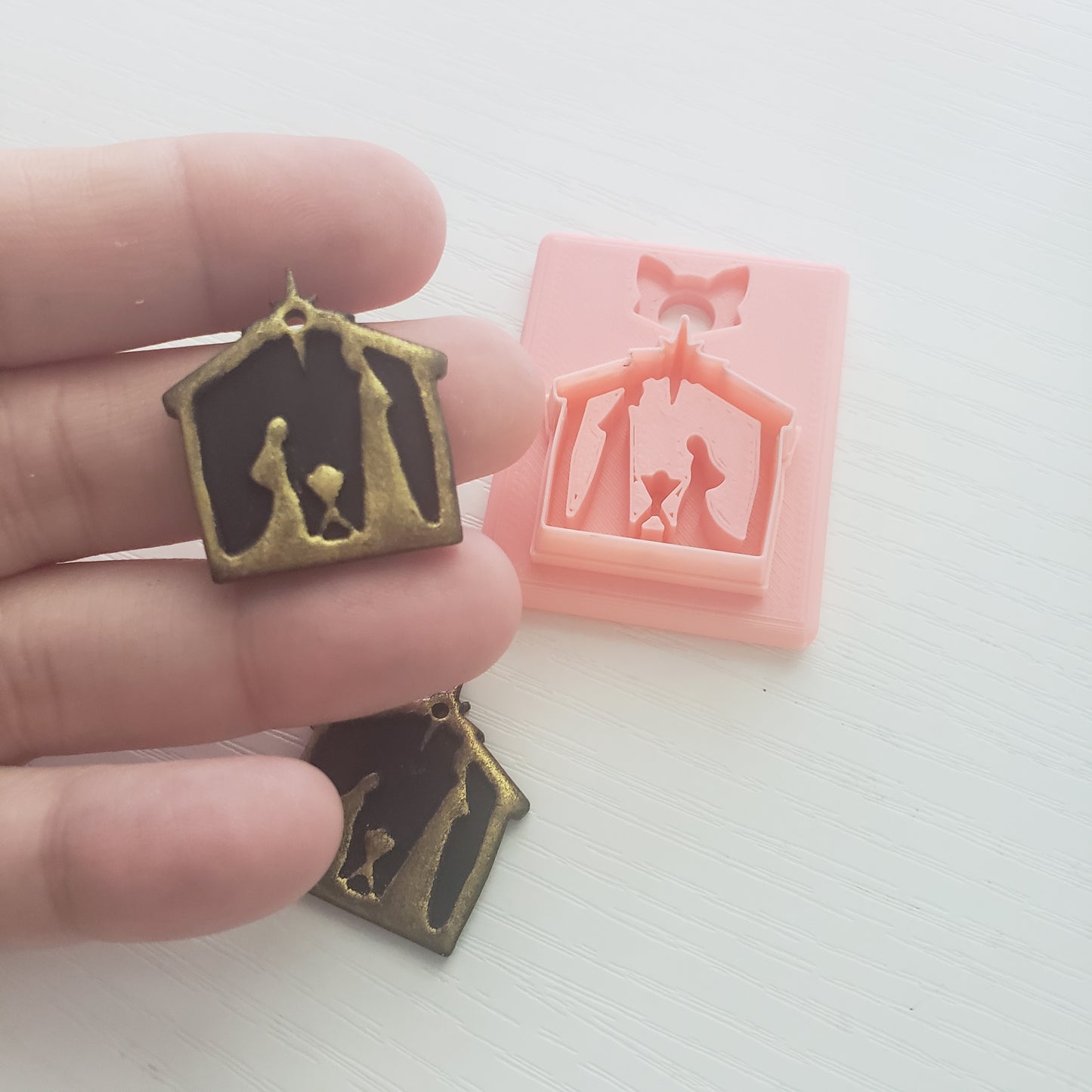 Nativity Clay Cutter - STL AND 3MF Digital File Download **Commercial License Included**