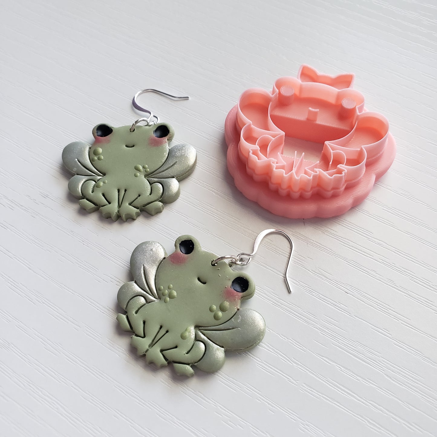 Fairy Frog Clay Cutter - STL AND 3MF Digital File Download **Commercial License Included**