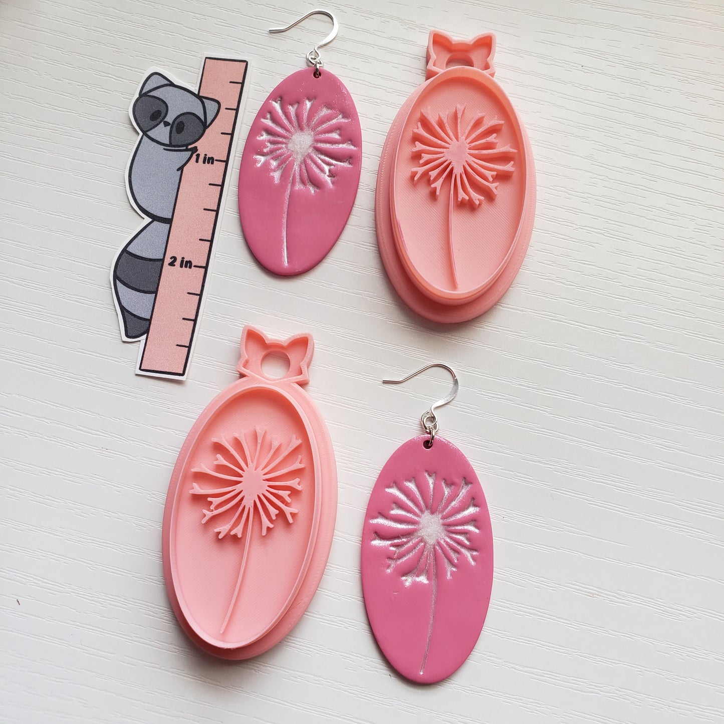 Dandelion Clay Cutter - STL AND 3MF Digital File Download  **Commercial License Included**