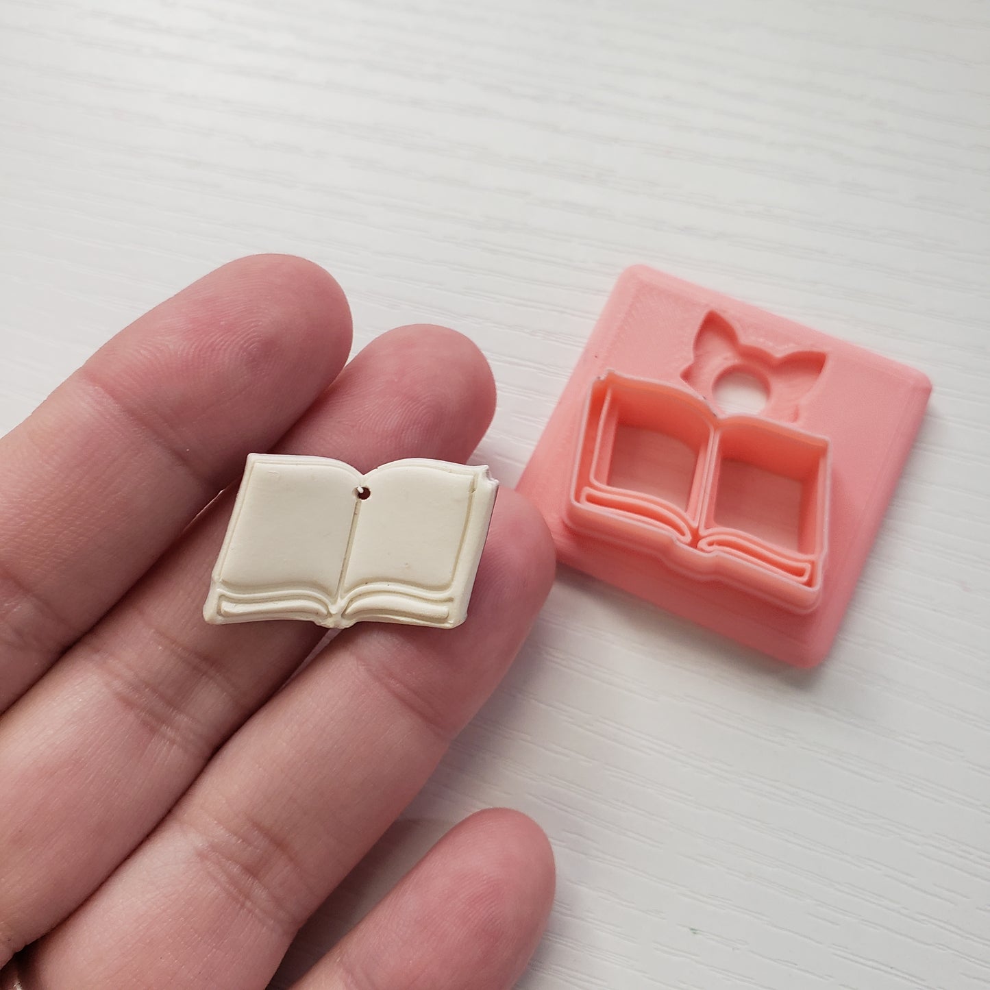 Open Book Clay Cutter - STL AND 3MF Digital File Download **Commercial License Included**