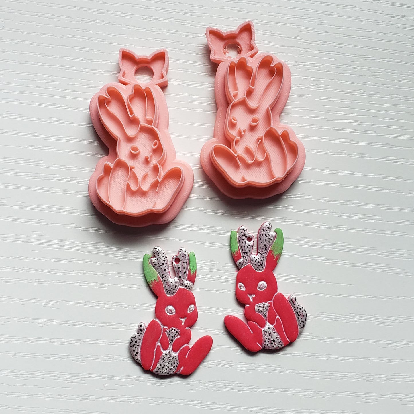 Sitting Jackalope Clay Cutter - STL AND 3MF Digital File Download **Commercial License Included**