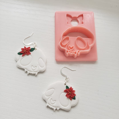 Cat Skull Clay Cutter - STL AND 3MF Digital File Download **Commercial License Included**